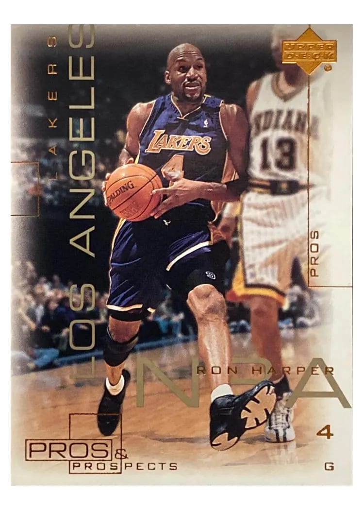 2000 Upper Deck Pros & Prospects Ron Harper #39 card
