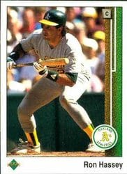 1989 Upper Deck Base Set Ron Hassey #564 card