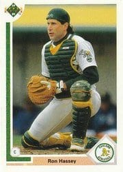 1991 Upper Deck Base Set Ron Hassey #401 card