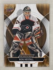 2024-25 Upper Deck Engrained Icons Base Set Ron Hextall #1 card