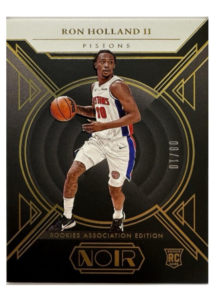 2024-25 Panini Noir Base Set Ron Holland II #158 card