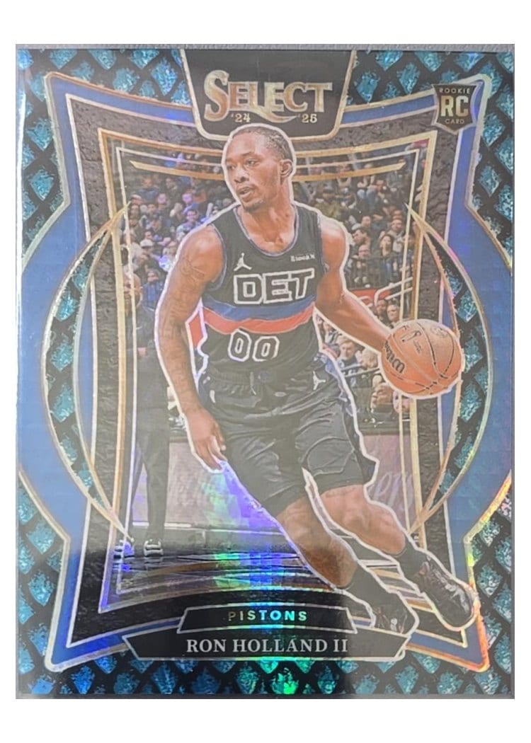 2024-25 Panini Select Base Set Ron Holland II Dragon Scale Prizm #74