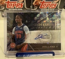 2025-26 Topps Retail Rush Signatures Ron Holland II #RS-RH card