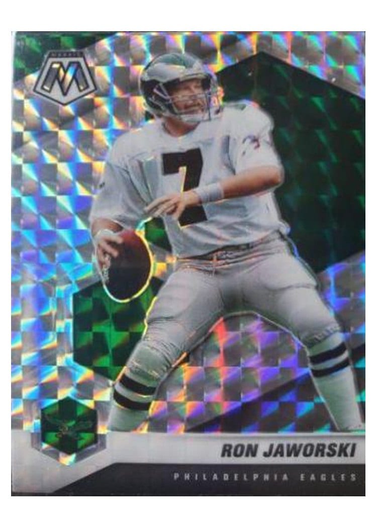 2021 Panini Mosaic Base Set Ron Jaworski Mosaic #162 card