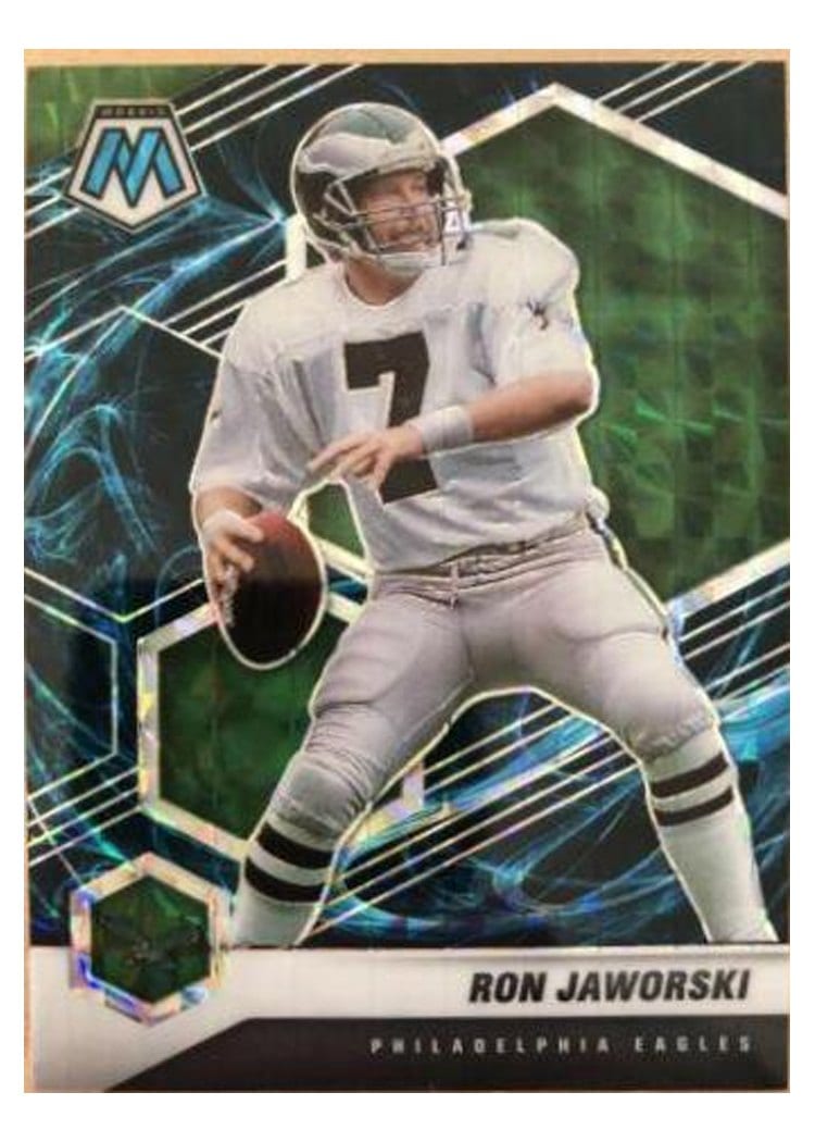 2021 Panini Mosaic Base Set Ron Jaworski #162 card