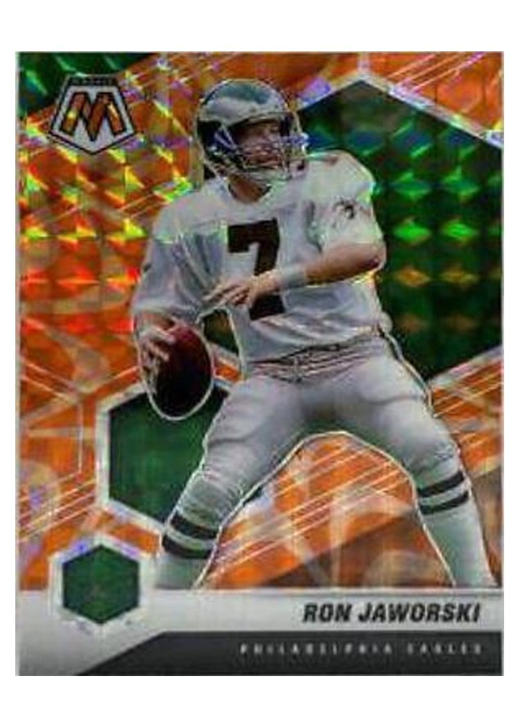 2021 Panini Mosaic Base Set Ron Jaworski #162 card