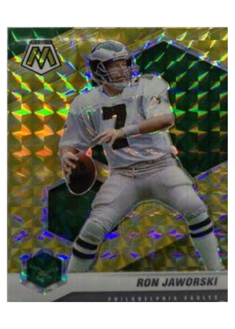 2021 Panini Mosaic Base Set Ron Jaworski #162 card