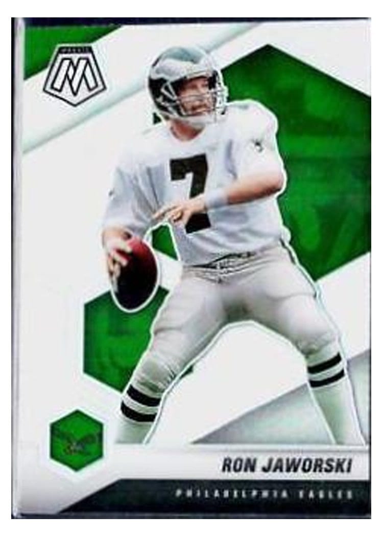 2021 Panini Mosaic Base Set Ron Jaworski #162 card