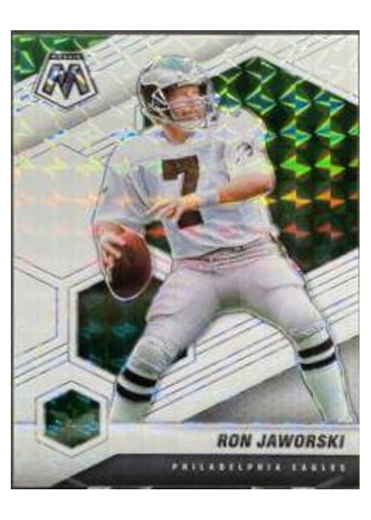 2021 Panini Mosaic Base Set Ron Jaworski #162 card