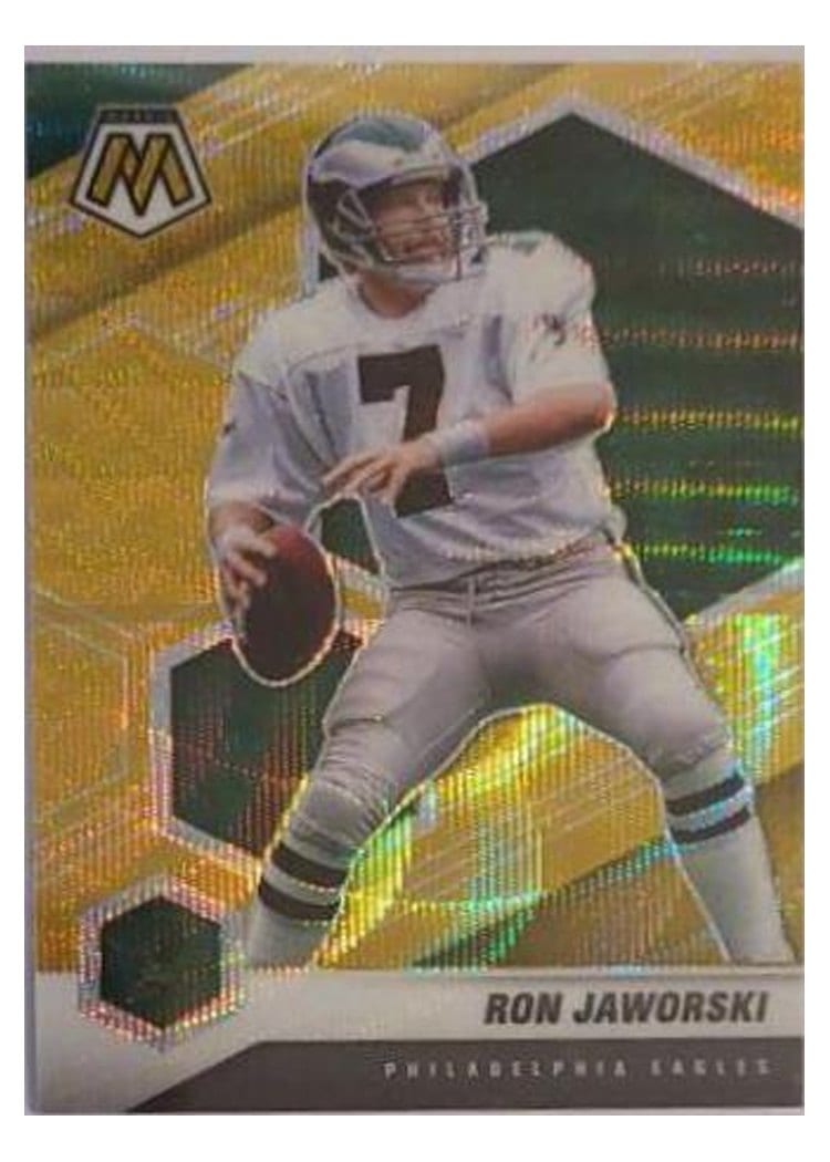 2021 Panini Mosaic Base Set Ron Jaworski #162 card