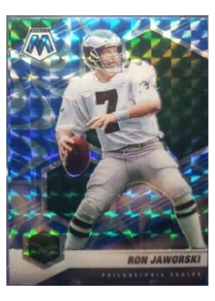 2021 Panini Mosaic Base Set Ron Jaworski #162 card