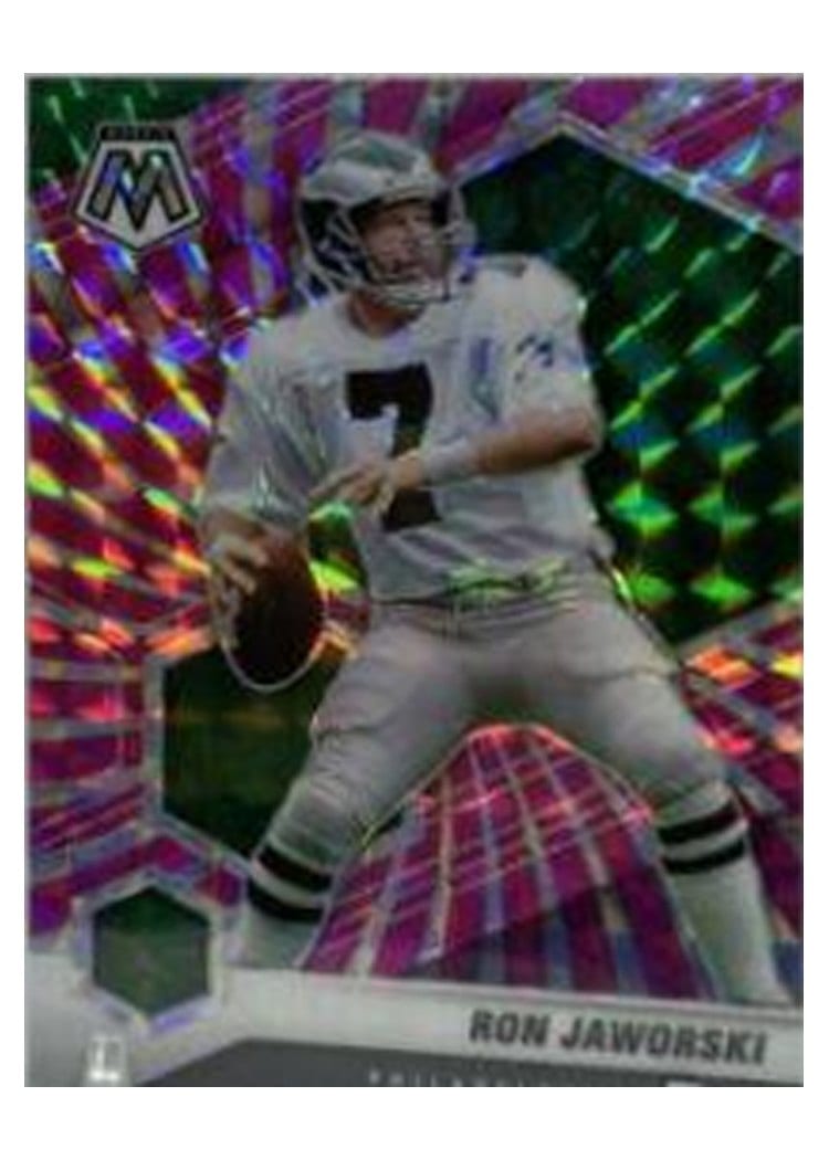 2021 Panini Mosaic Base Set Ron Jaworski #162 card