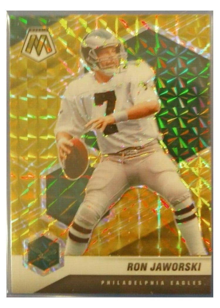 2021 Panini Mosaic Base Set Ron Jaworski #162 card