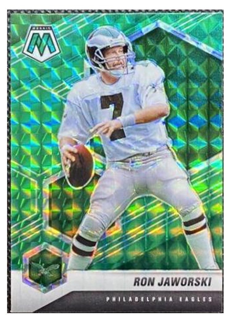 2021 Panini Mosaic Base Set Ron Jaworski #162 card