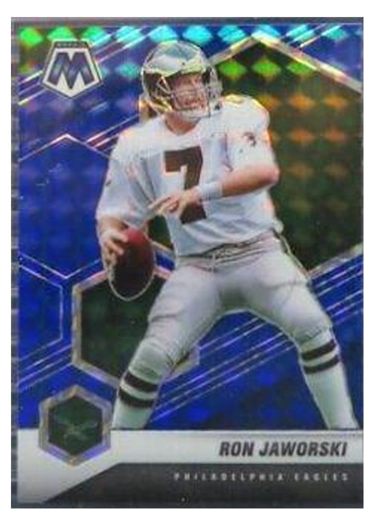 2021 Panini Mosaic Base Set Ron Jaworski #162 card