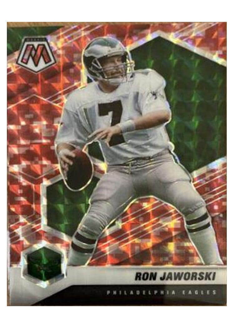 2021 Panini Mosaic Base Set Ron Jaworski #162 card