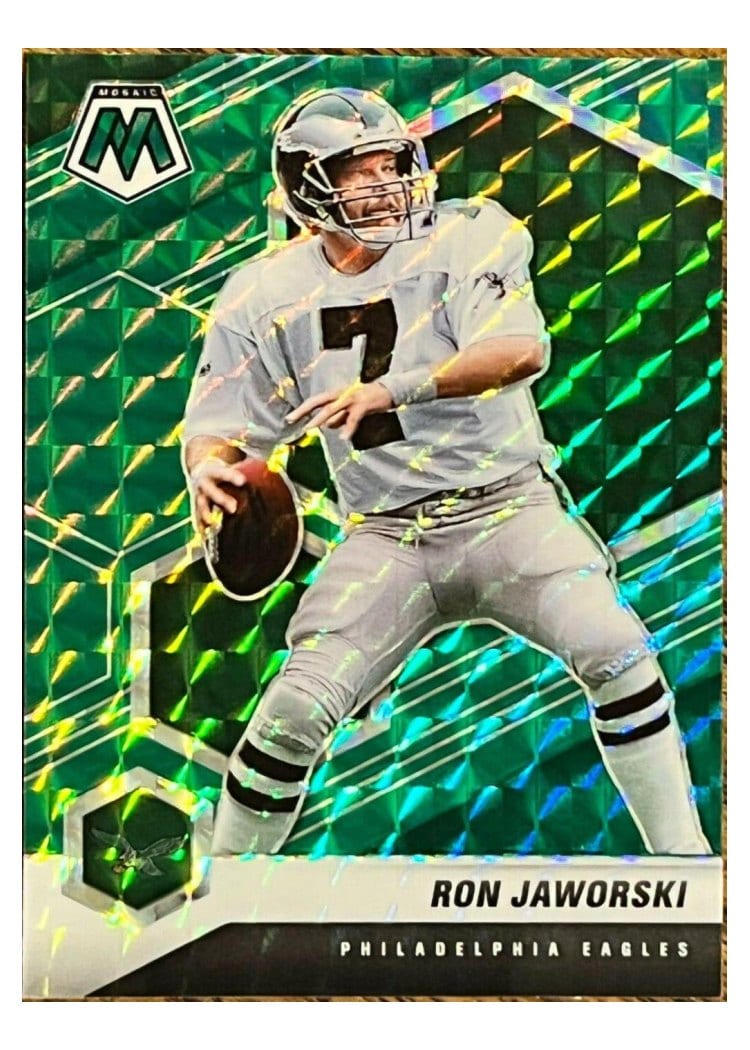 2021 Panini Mosaic Base Set Ron Jaworski #162 card