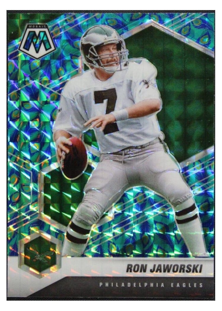 2021 Panini Mosaic Base Set Ron Jaworski #162 card