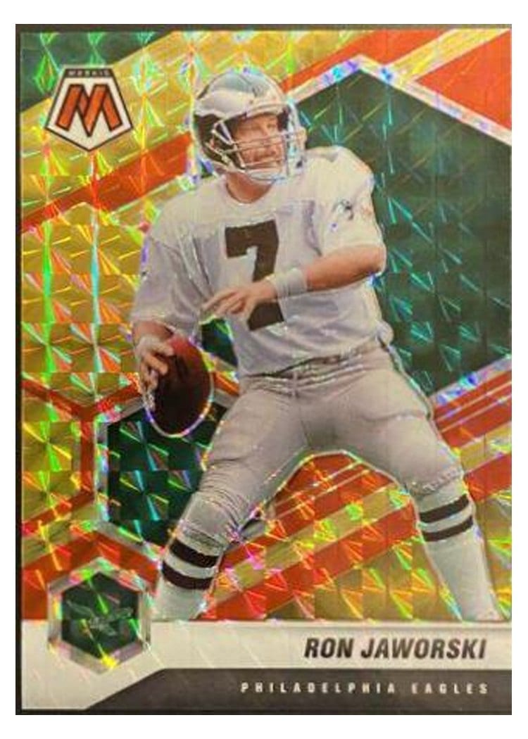 2021 Panini Mosaic Base Set Ron Jaworski #162 card