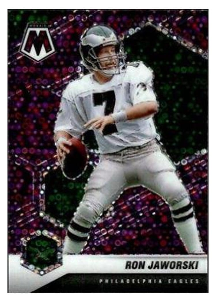 2021 Panini Mosaic Base Set Ron Jaworski #162 card