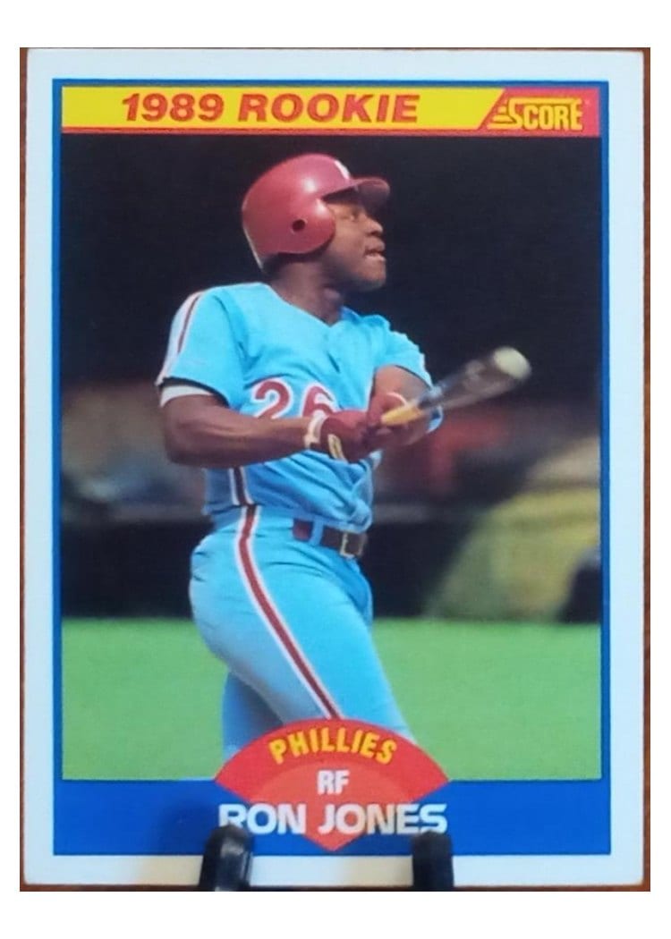 1989 Score Ron Jones #639 card