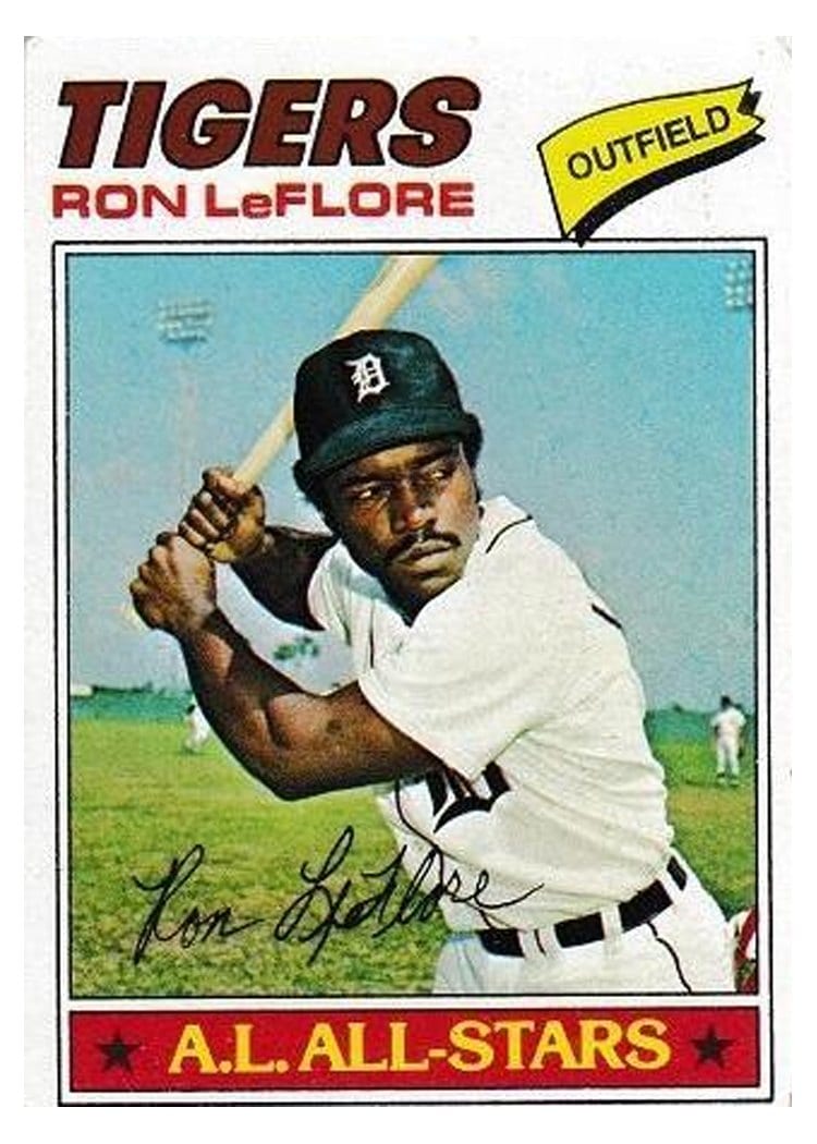 1977 Topps Ron LeFlore #240 card