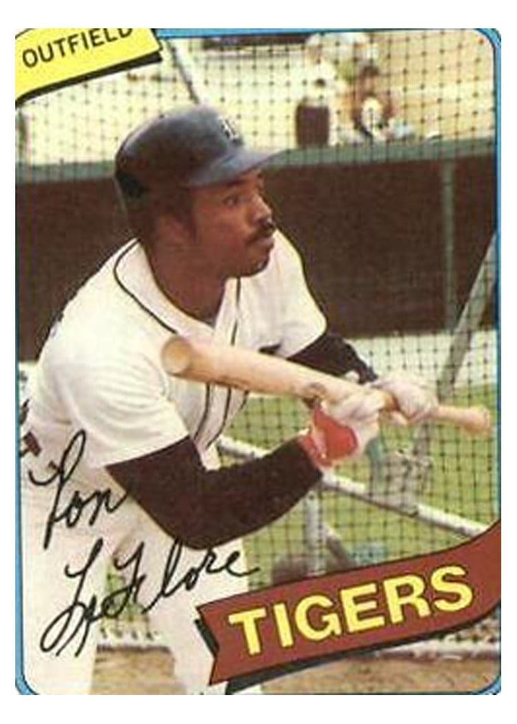 1980 Topps Ron LeFlore #80 card