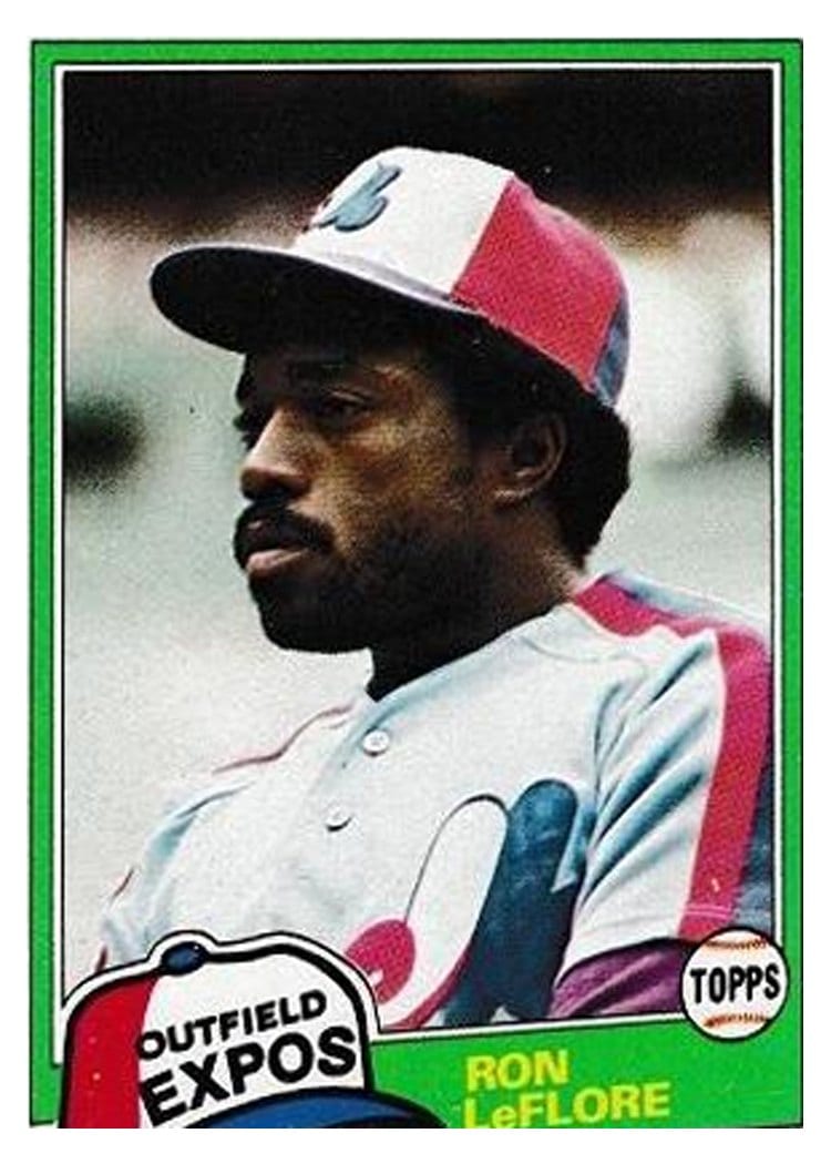 1981 Topps Ron LeFlore #710 card