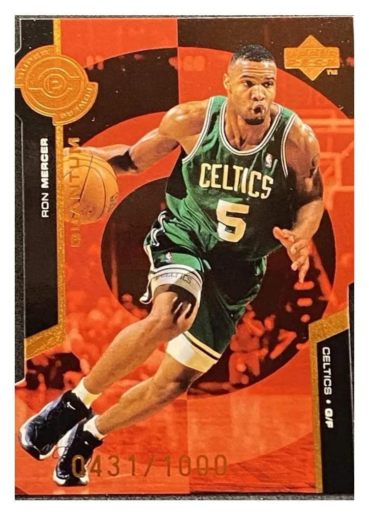 1998 Upper Deck Super Powers Ron Mercer #S2 card