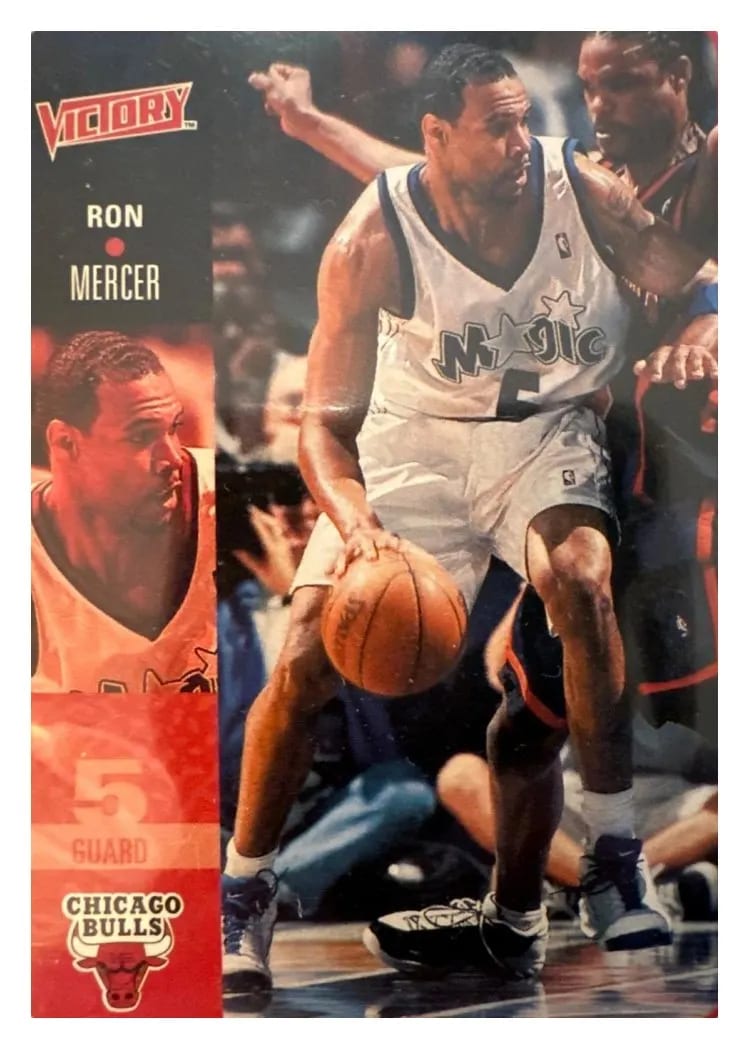 2000 Upper Deck Victory Ron Mercer #151 card