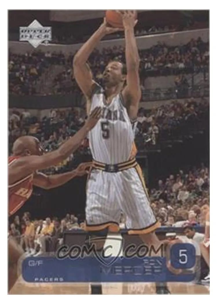 2002 Upper Deck Ron Mercer #56 card