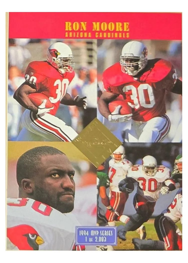 1994 Pro Line Live MVP Sweepstakes Ron Moore #34 card