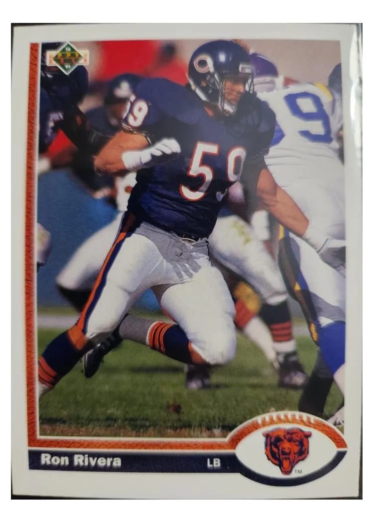 1991 Upper Deck Ron Rivera #432 card