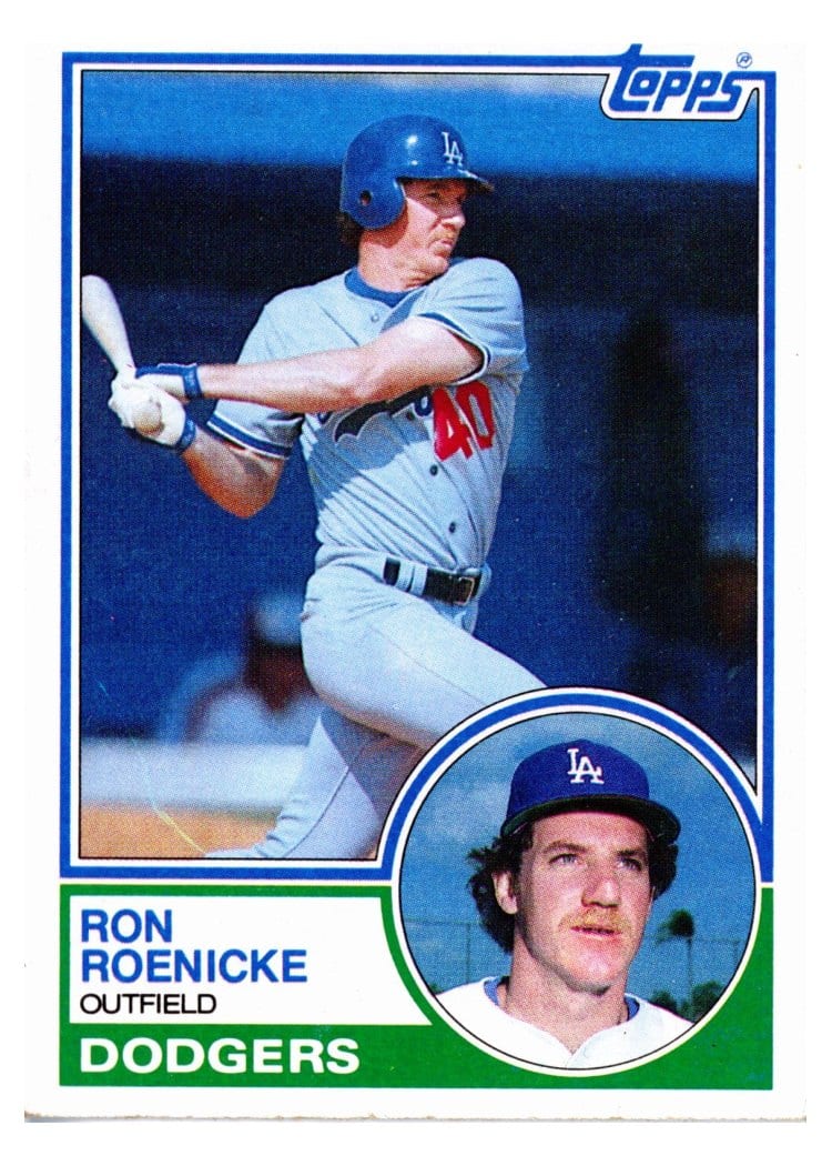 1983 Topps Ron Roenicke #113 card