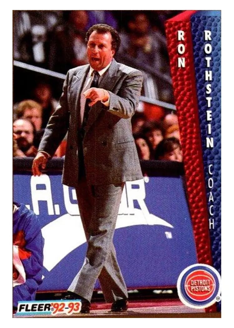 1992 Fleer Ron Rothstein #67 card