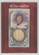 2022 Topps Allen & Ginter Framed Mini Relics Ron Santo #MFR-RS card