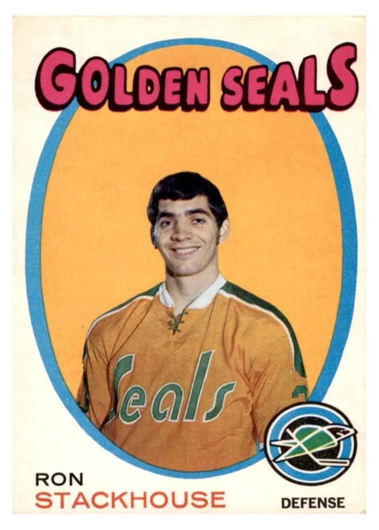 1971 O-Pee-Chee Ron Stackhouse #83 card