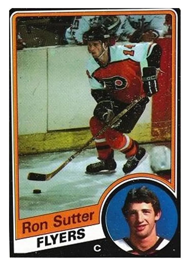 1984 Topps Ron Sutter #122 card