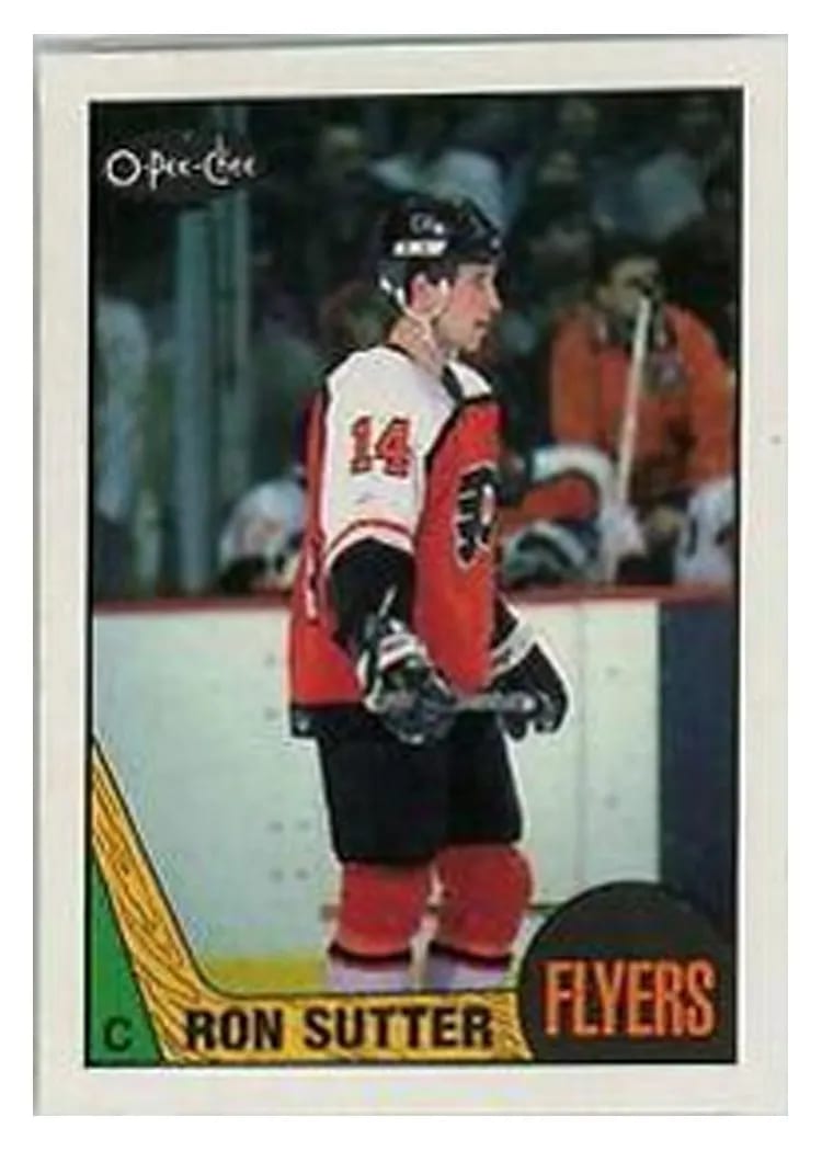 1987 O-Pee-Chee Ron Sutter #113 card