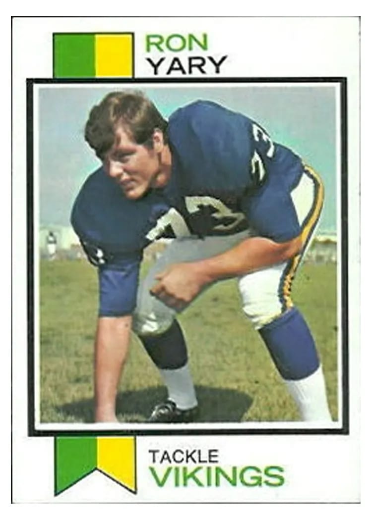 1973 Topps Ron Yary #510 card