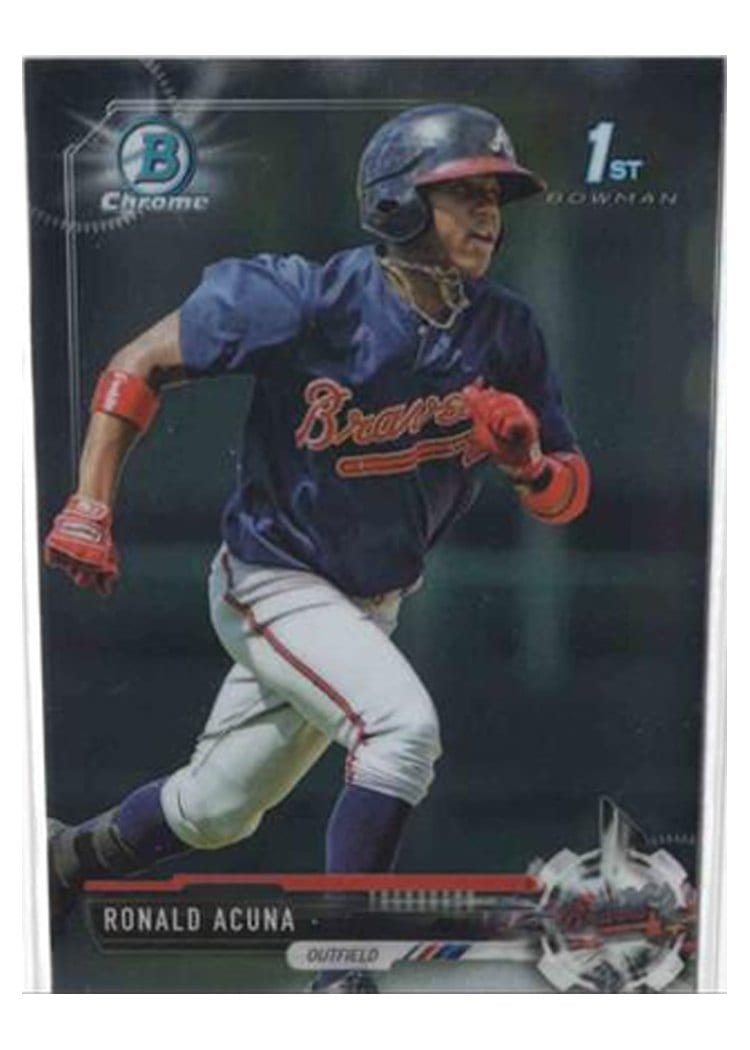 2017 Bowman Chrome Prospects Ronald Acuna #BCP127 card