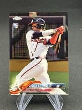 2018 Topps Chrome Ronald Acuna Jr. #193 card