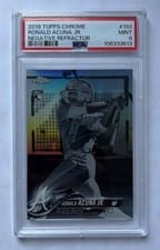 2018 Topps Chrome Ronald Acuna Jr. #193 card
