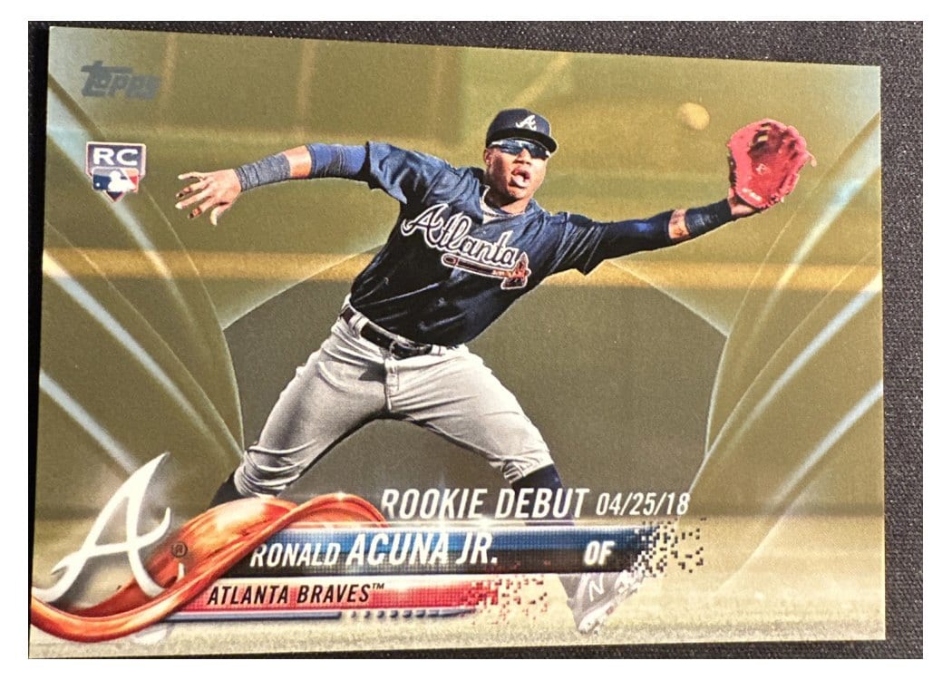 2018 Topps Update Ronald Acuna Jr. #US252 card