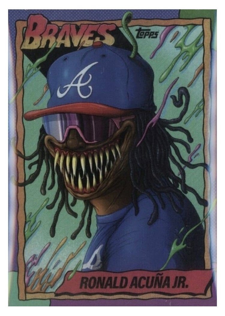 2021 Topps Project70 Base Set Ronald Acuna Jr. #34 card