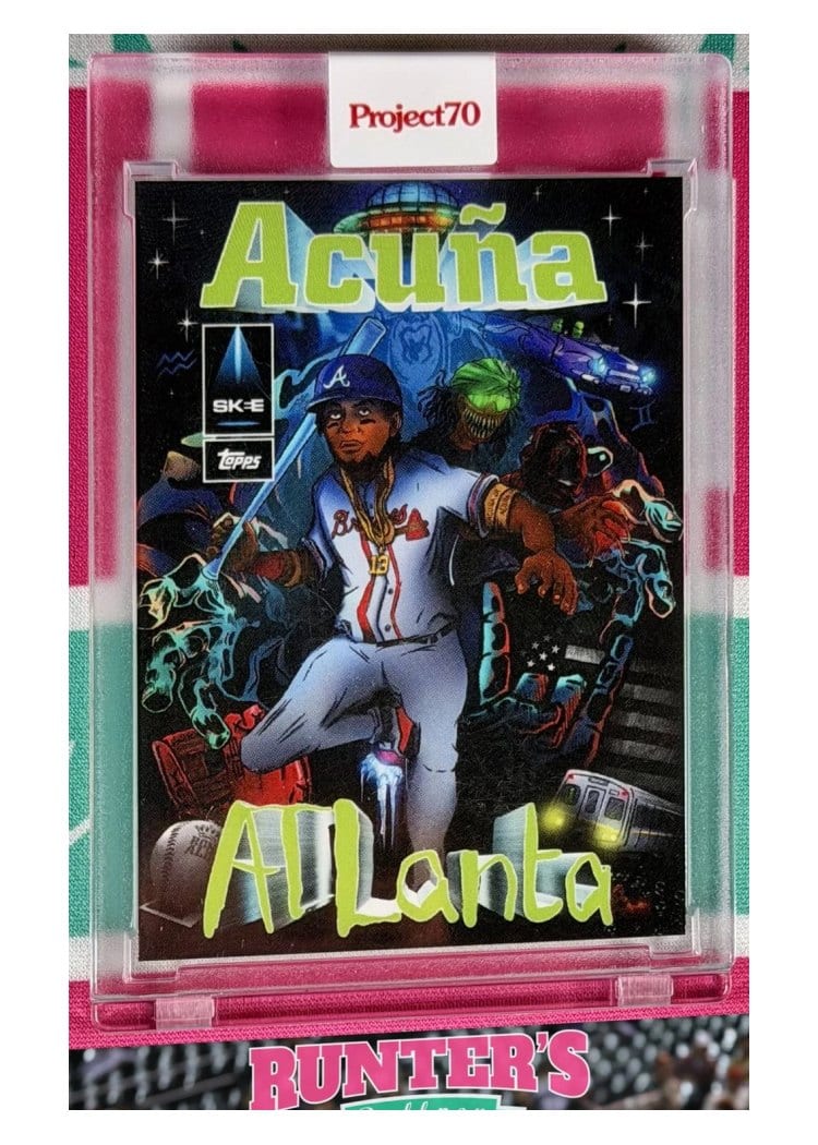 2021 Topps Project70 Base Set Ronald Acuna Jr. #366 card