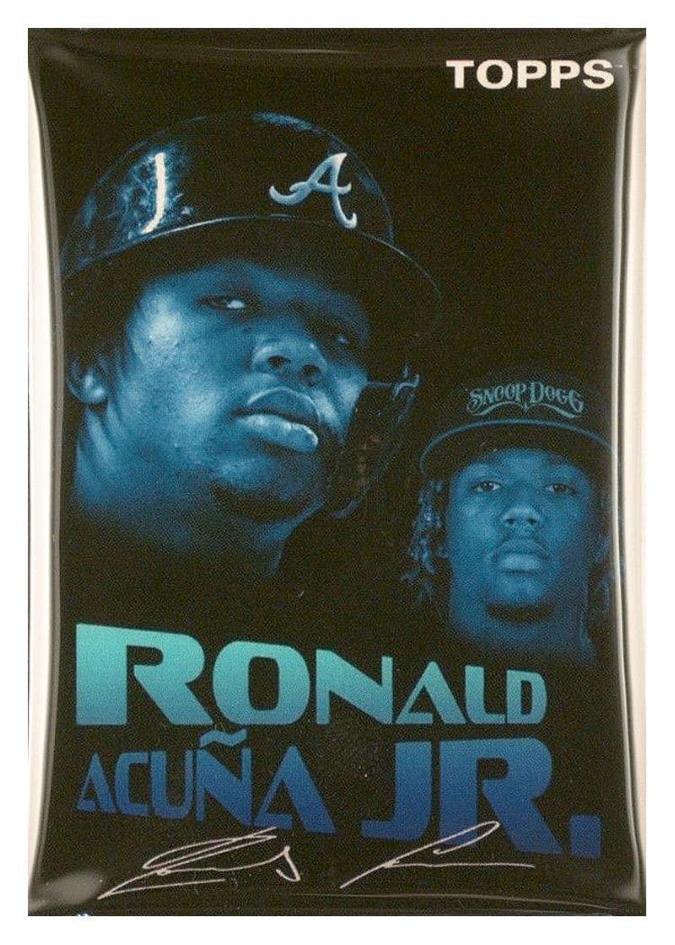 2021 Topps Project70 Base Set Ronald Acuna Jr. #4 card