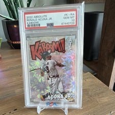 2022 Panini Absolute Kaboom Ronald Acuna Jr. #K-RA card