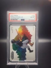2022 Panini Prizm Color Blast Ronald Acuna Jr. #CB-4 card