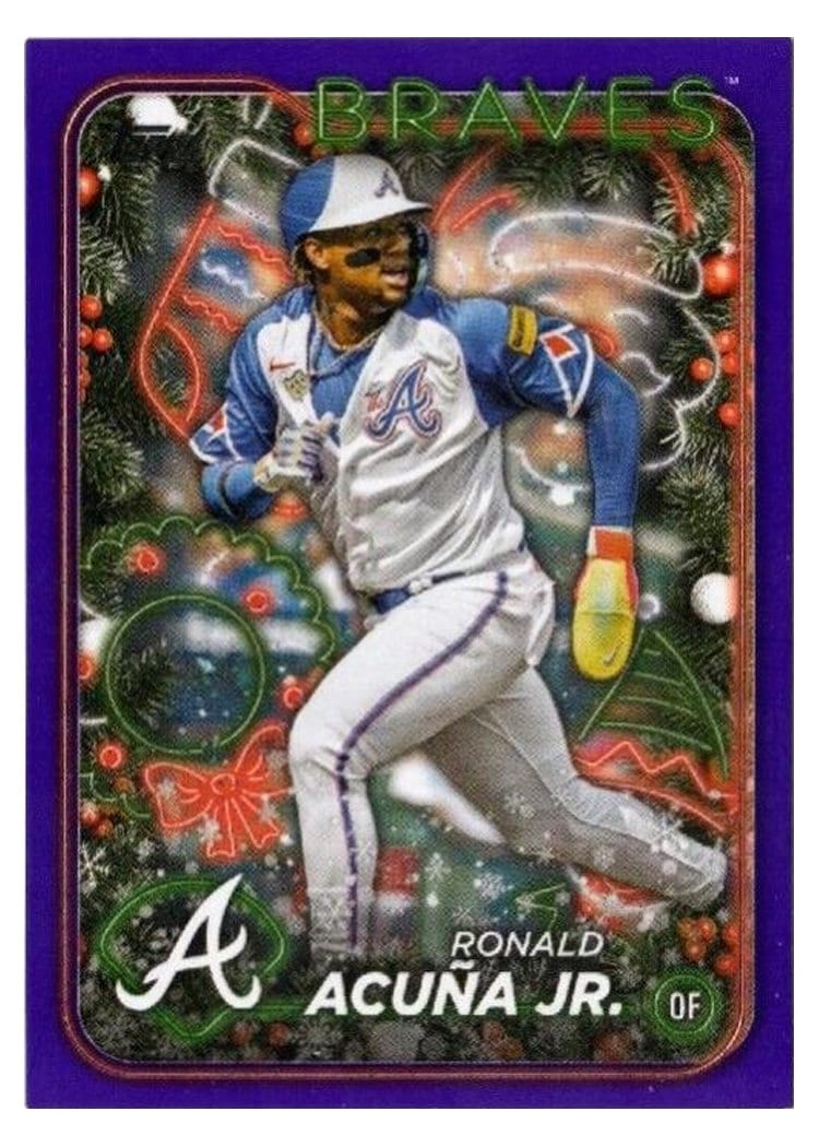 2023 Topps Holiday Hidden Elf Ronald Acuña, Jr. #HE-16 card